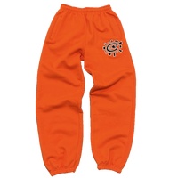 Adwysd Relax Embroidered Jogggers Orange