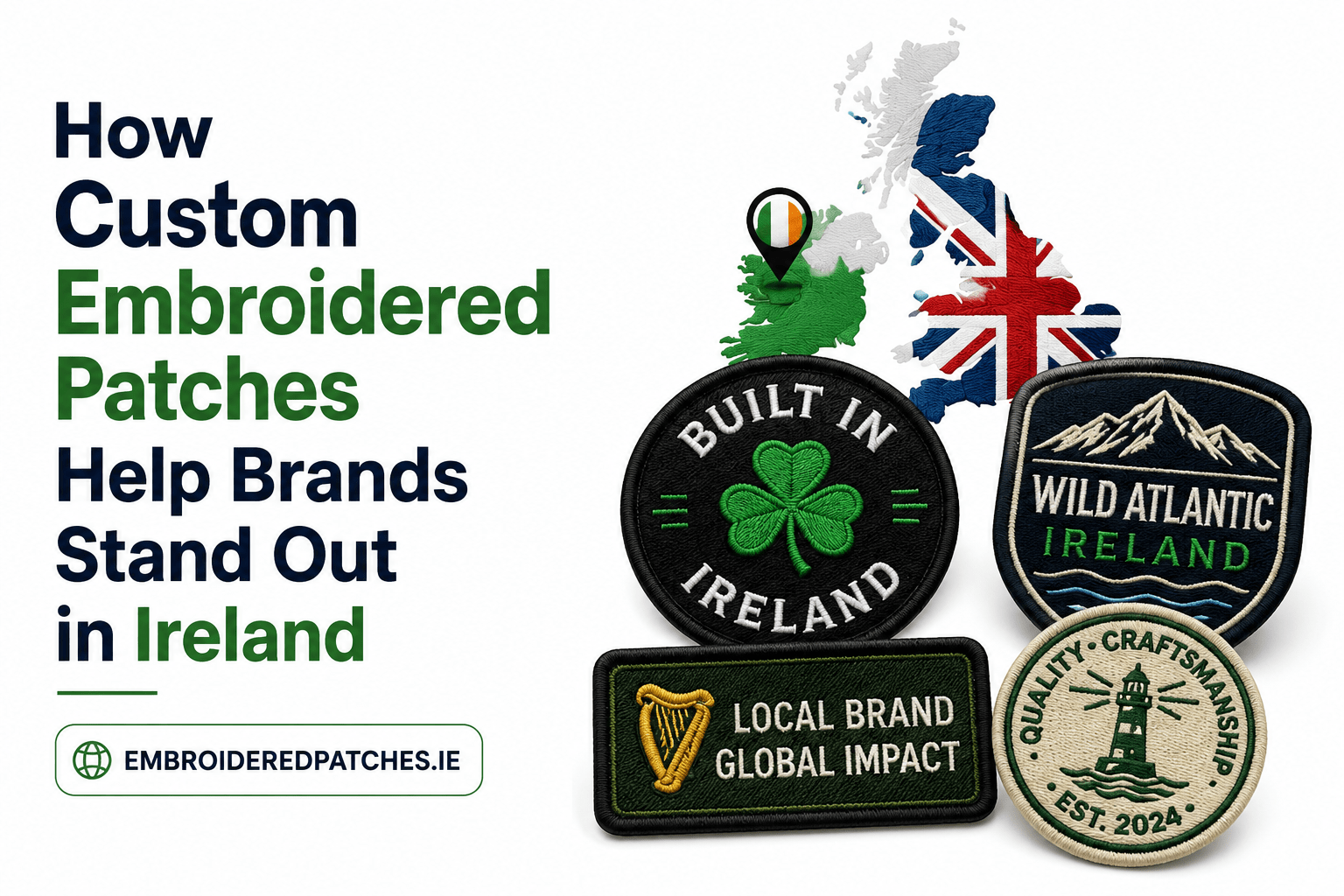 How Custom Embroidered Patches Boost Visibility in Ireland