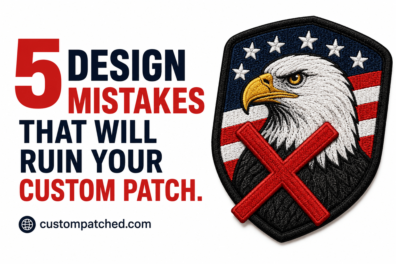 5 Design Mistakes That Will Ruin Your Custom Patch