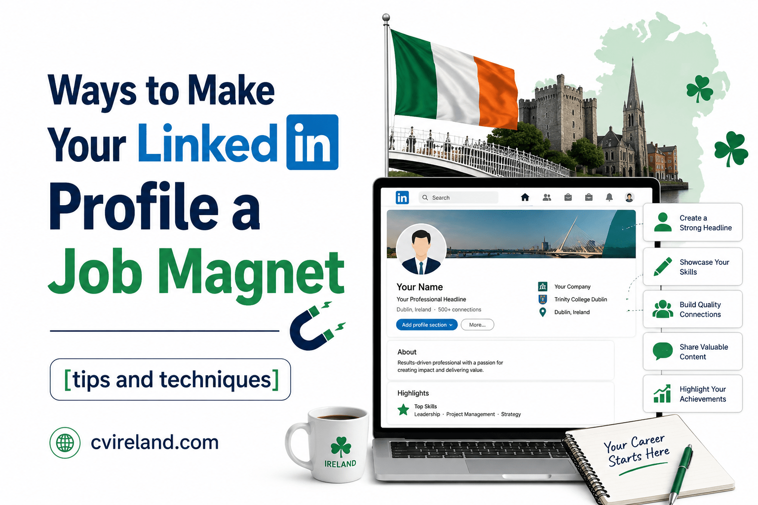 Ways to Make Your LinkedIn Profile a Job Magnet [tips and techniques]