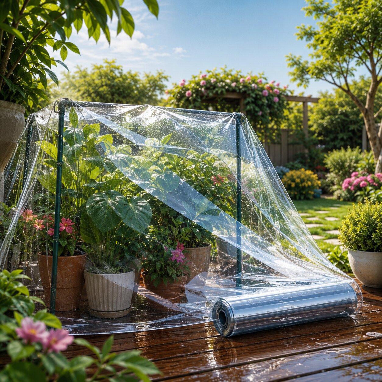 Clear Tarpaulin