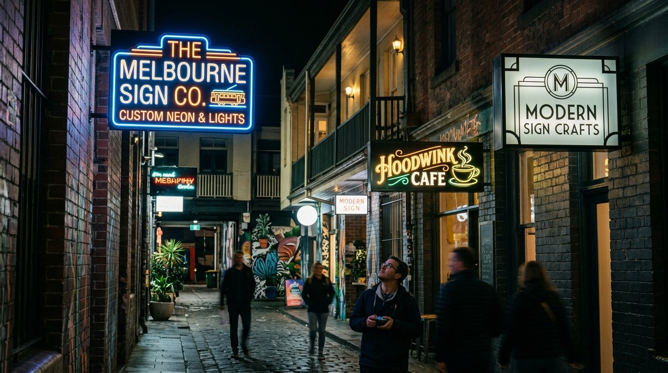 Custom Signs in Melbourne