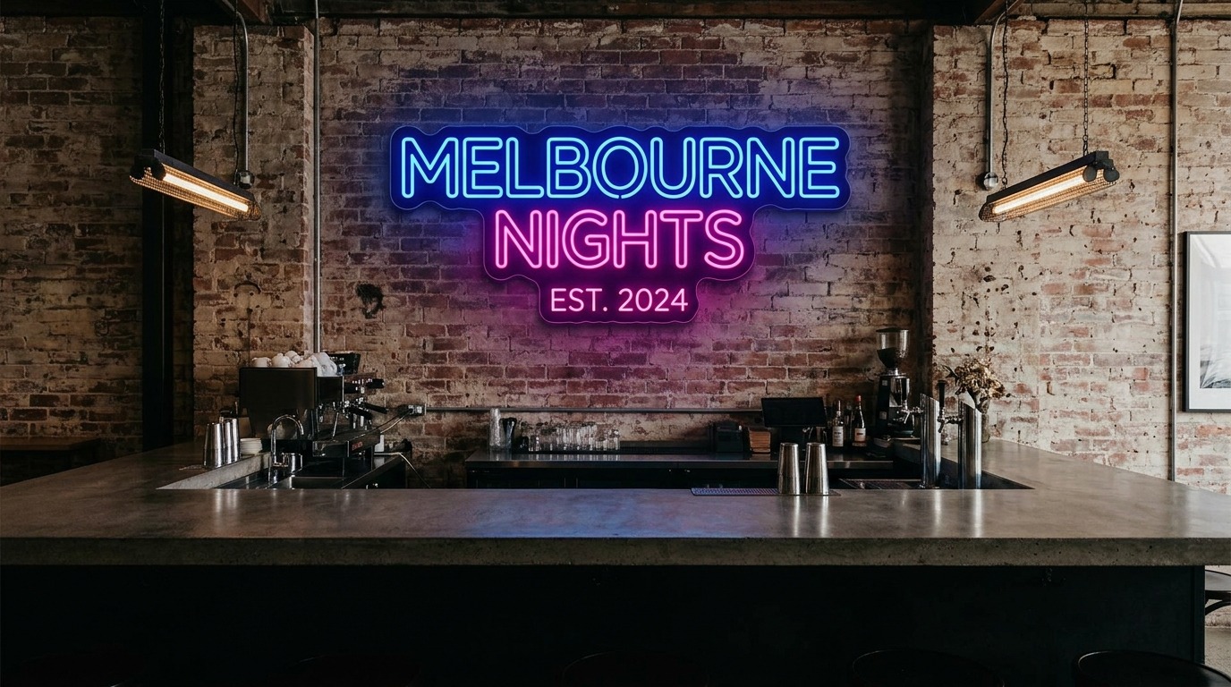Custom Neon Signs in Melbourne