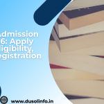 DU SOL Admission Form 2026
