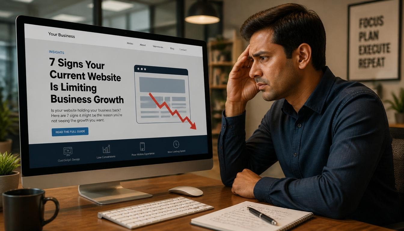 7 Signs Your Current Website Is Limiting Business Growth